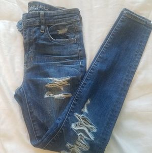 American eagle ripped jeans
